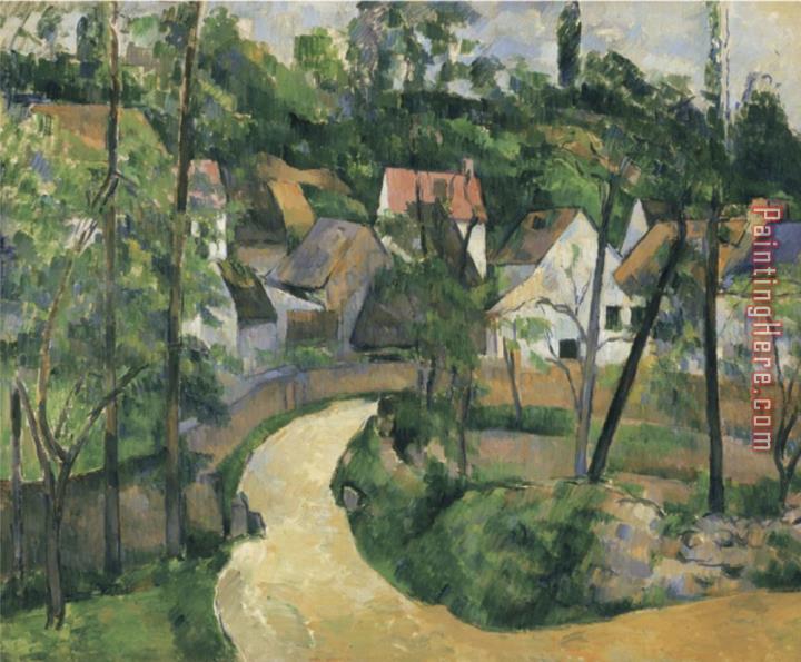 Paul Cezanne Turn in The Road C 1881
